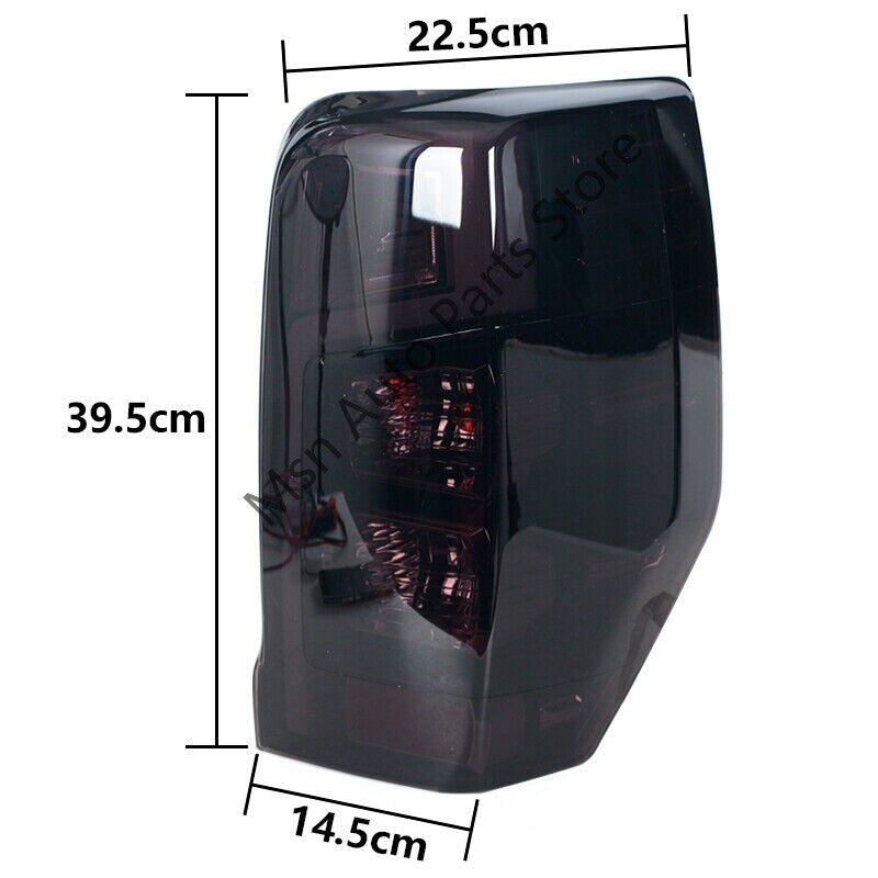 2Pcs for Mitsubishi L200 Triton 2019-2020 Rear Tail light Flashing Lights Assy