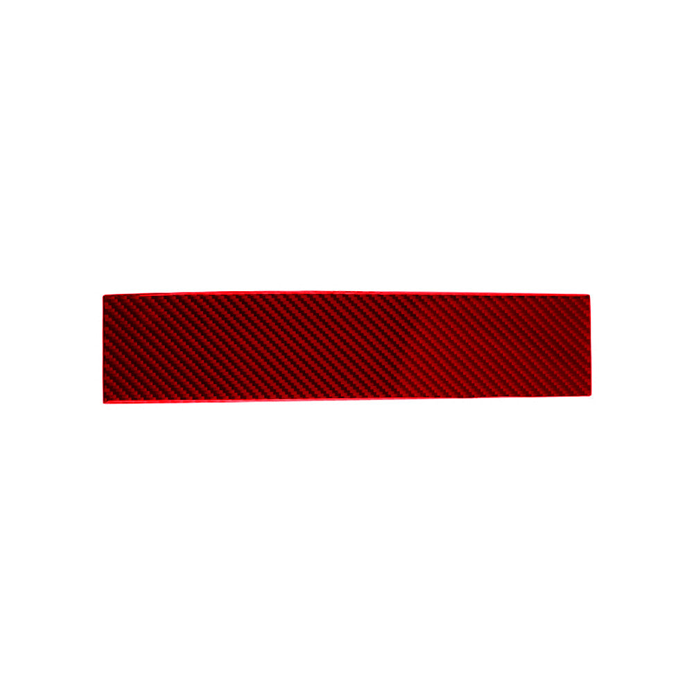 Red Carbon Fiber Passenger Dashboard Trim Panel for VW Touareg 2011-2018