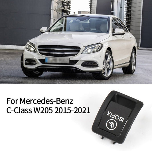 Black A2059200513 ISOFIX Cover for Mercedes C Class W205 C300/C350/C200/C180