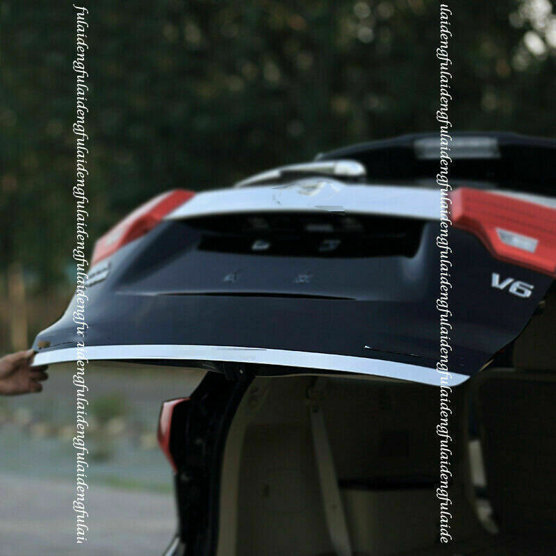 1X Chrome Rear Trunk Tailgate Strip Trim Molding for Toyota Highlander 2014-2019