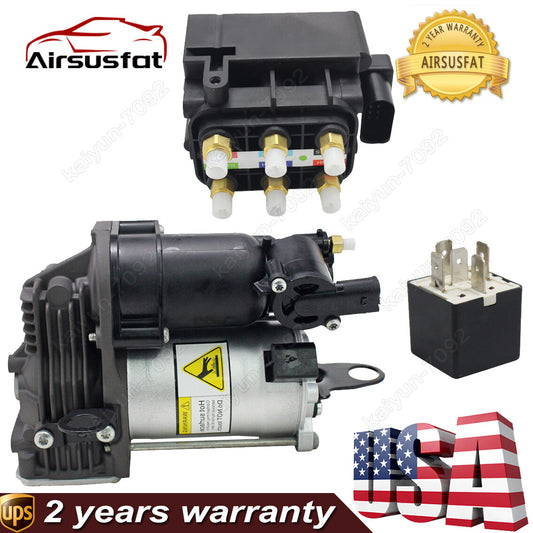 Air Suspension Compressor Relay Valve Block for Mercedes W166 X166 GL450 2013-16