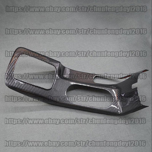 for Kia Forte K3 2014-16 Carbon Fiber ABS Central Console Gear Shift Panel Trim