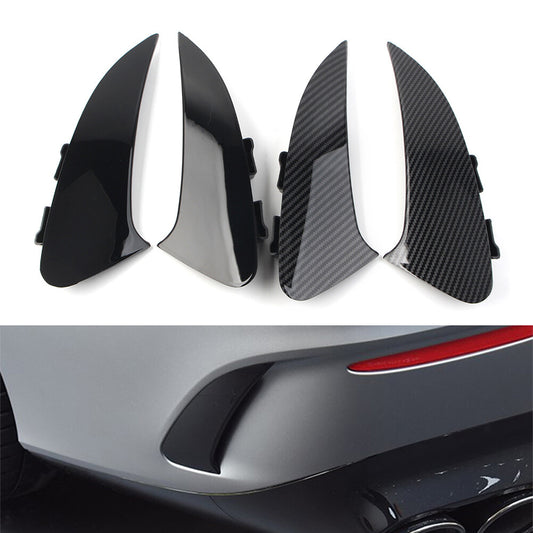 Fit for Mercedes Benz CLA C118 2020+ Rear Bumper Splitter Spoiler Canard Air Vent