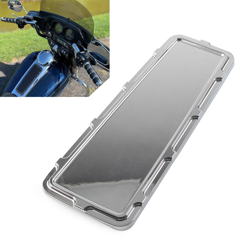Dash Insert Cover Fit for Harley Electra Glide FLHT/FLHTC FLTR 2008-2016 Chrom