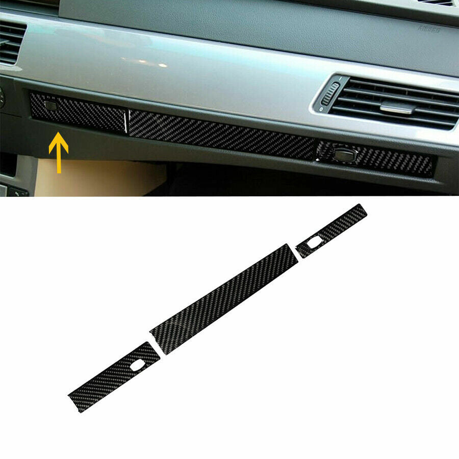 Carbon fiber interior passenger cup holder trim suitable for BMW 5 Series E60 2006-10
