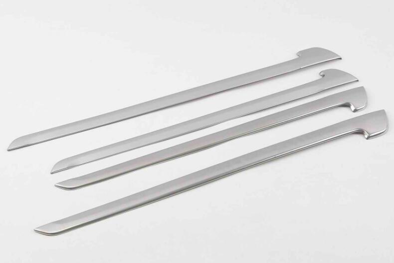 for Honda CRV CR-V 2017-2022 Silver Aluminum Inner Door Panel Cover Trim 4Pcs