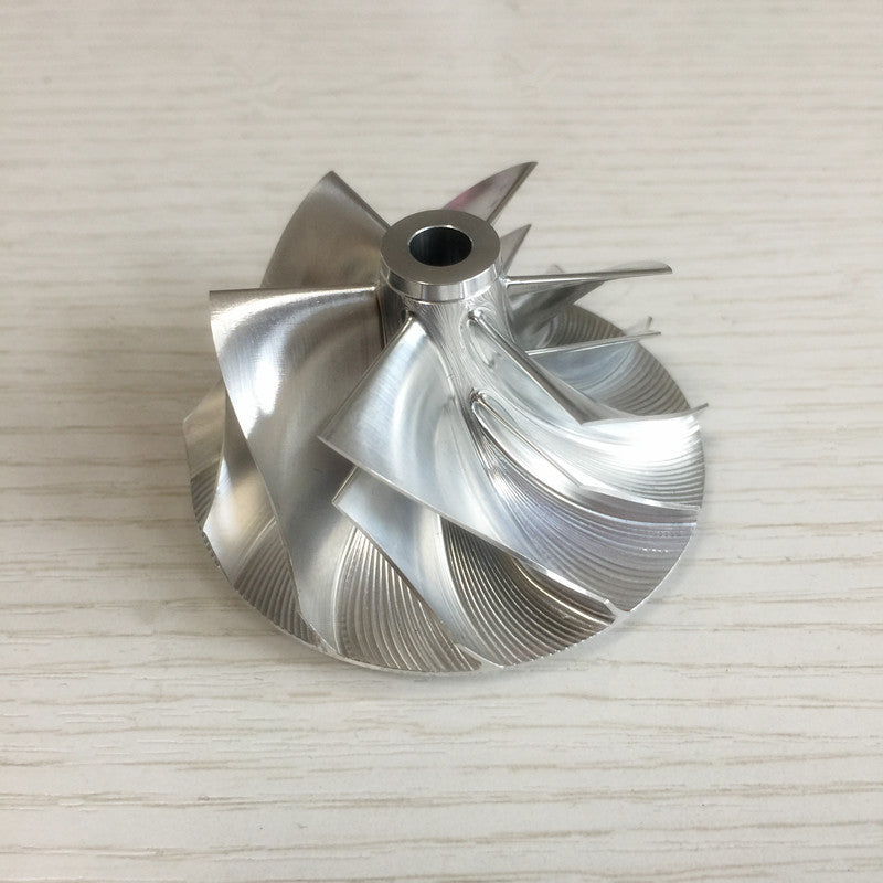 RHF5HB 6+6 insert 46.50/59.94 mm turbine milling/bulk compressor wheel suitable for SUBARU