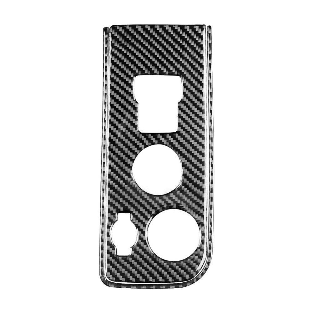 Carbon Fiber Dim Light Control Cover Trim For Silverado for GMC for SIERRA 2014-2018 A