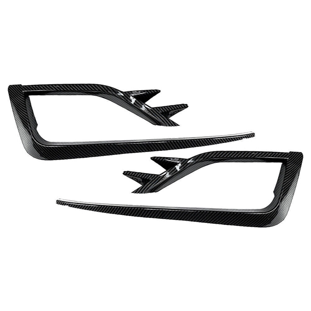 Fog Light Lamp Cover Bumper Grille Trim for for VW for Golf MK7.5 2017-2019 2018