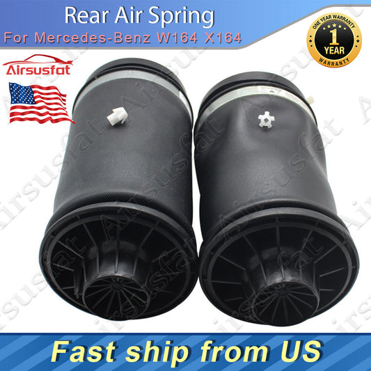 Pair Fit for Mercedes-Benz ML Class W164 GL Class X164 Rear LR Air Spring Bag US