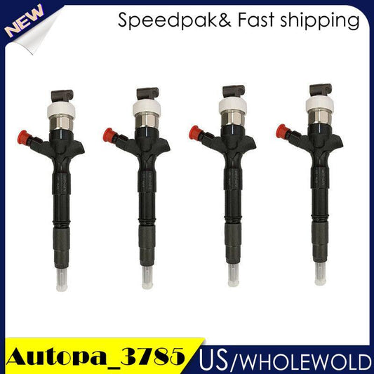 4x 23670-30050 Diesel Fuel Injector 23670 30050 for Toyota Hiace 1KD 2KD NEW??