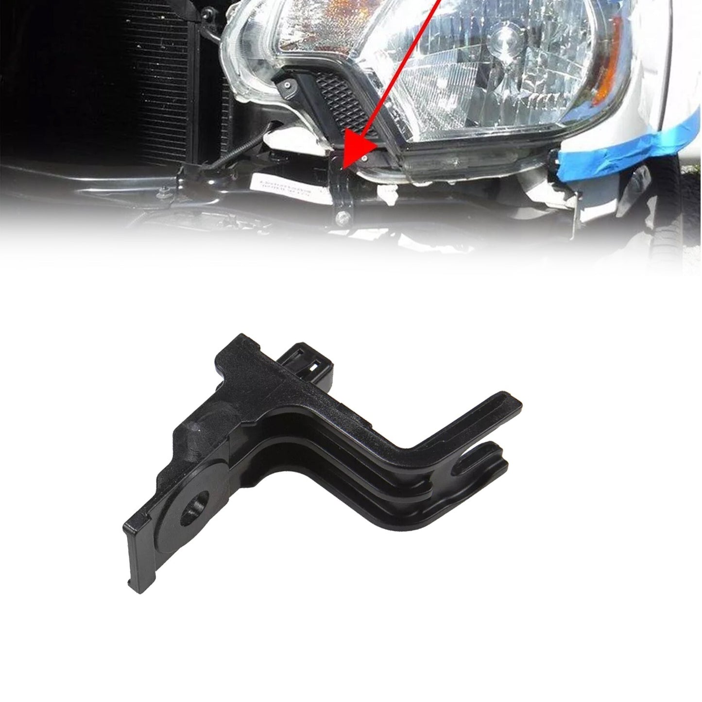Front Bumper Filler Retainer Clip Bracket 52531-04010 For TACOMA 12-15