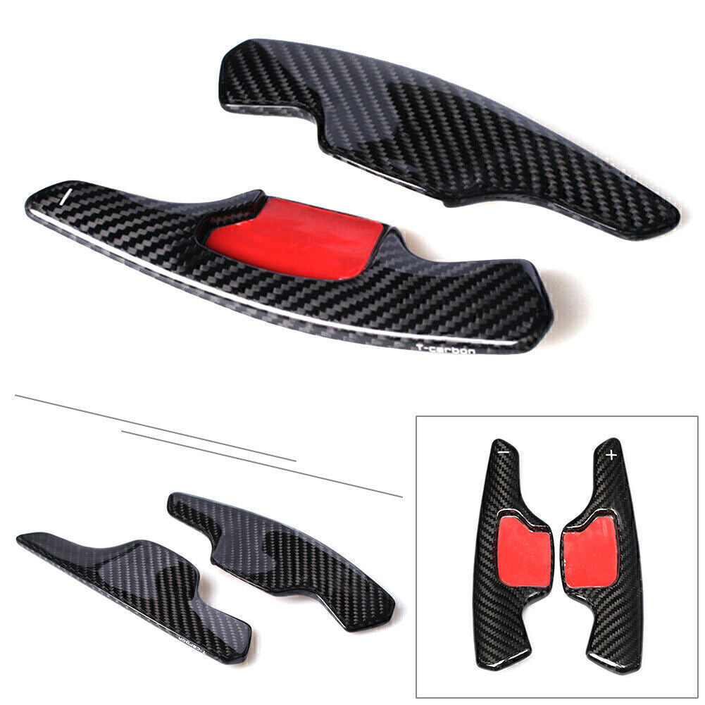 Carbon Fiber Steering Wheel Shift Paddle Extension Black Fit for Ford Taurus