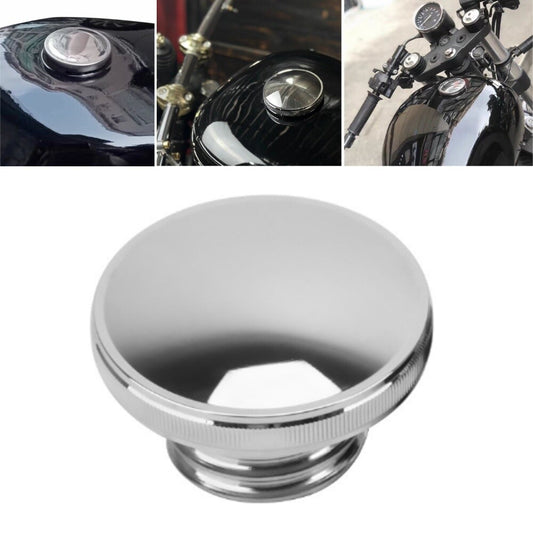 Chrome Motorcycle Fuel Gas Oil Tank Cap Cover for Harley Street XL883 1200 Dyna