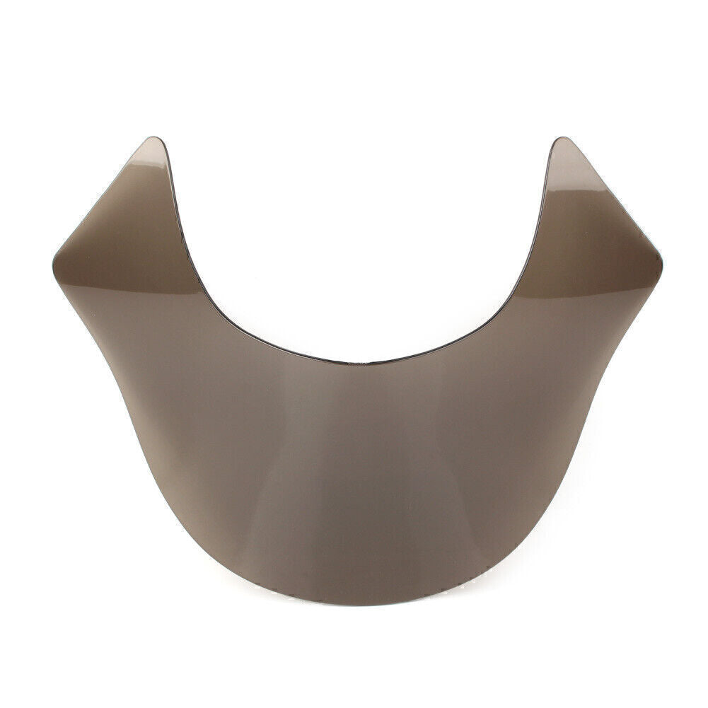 Smoked front windshield cover suitable for Harley Dyna Sportster Softtail