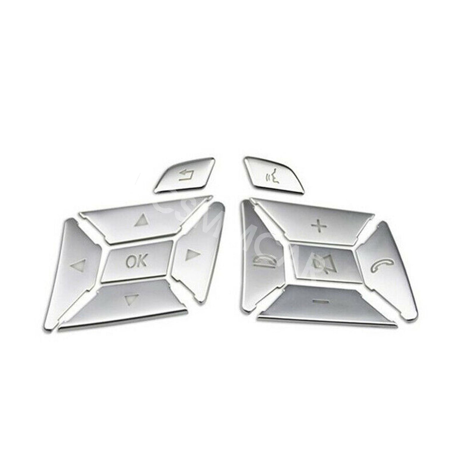 Fit for Mercedes Benz ML Class W166 2012-2015 Steering Wheel Cover Decoration