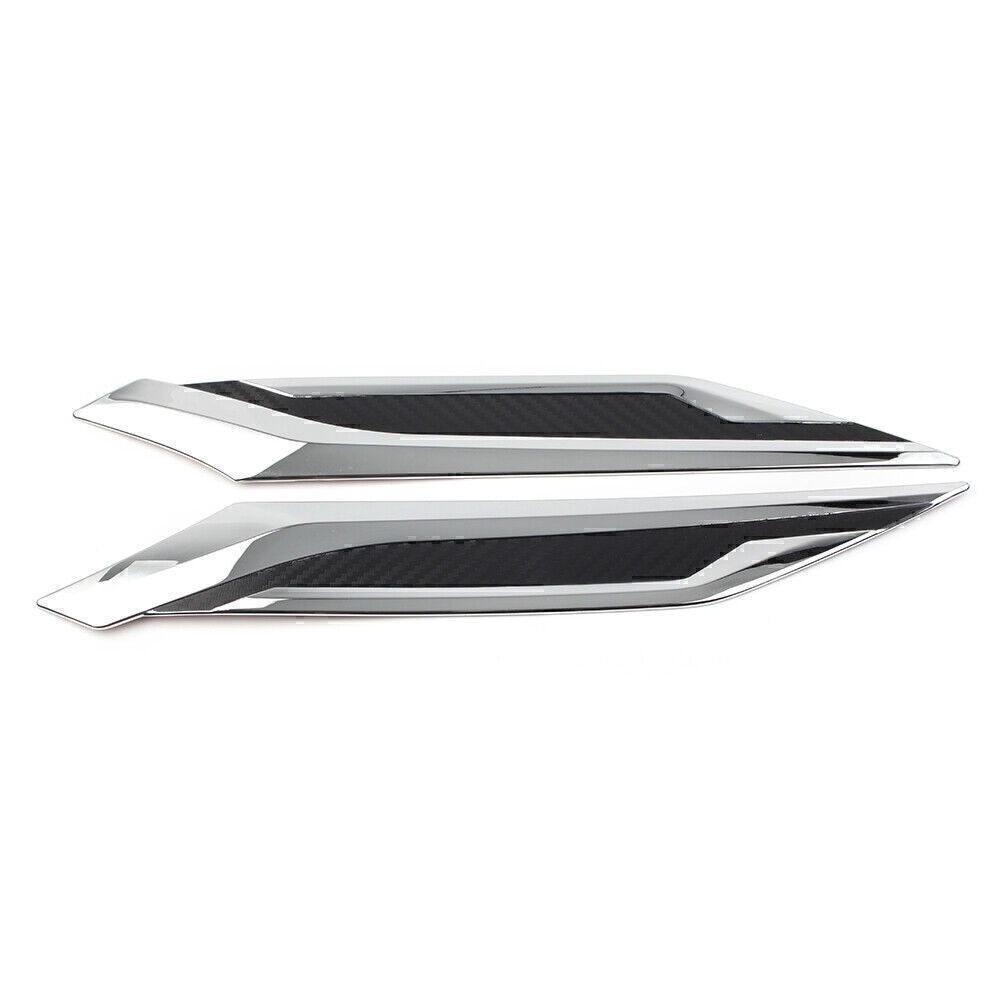 2Pcs Car Headlight Eyebrow Molding Cover Trim Decor Fit for Toyota RAV4 2019 2020