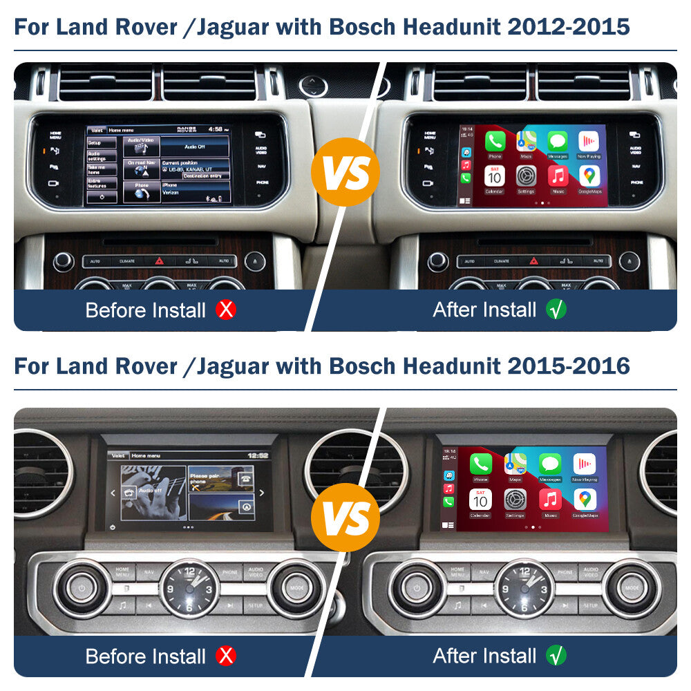 Wireless CarPlay Interface for Land Rover Discovery for Range Rover Sport 2012-2016