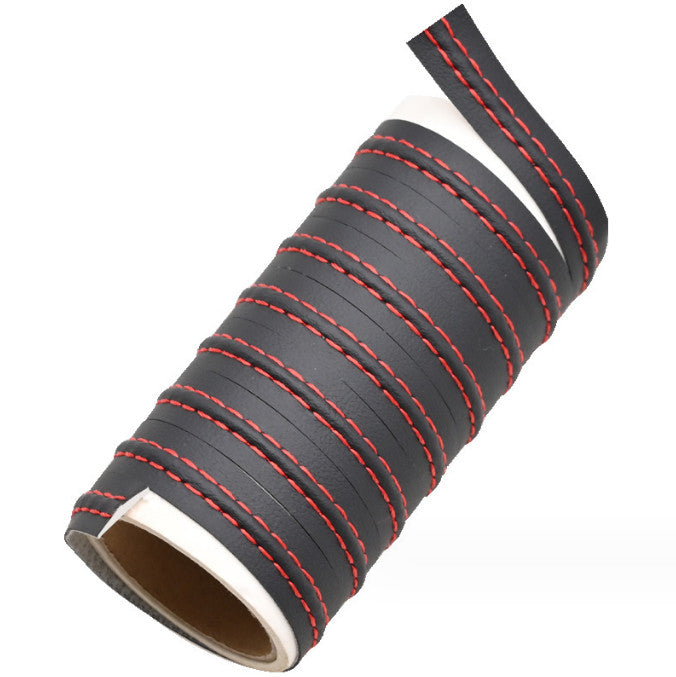 Universal Car Dashboard 2M PU Leather Decor Line Strip Sticker Trim Accessories