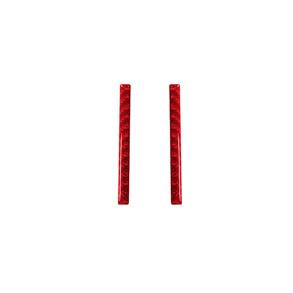 Red Carbon Fiber Display Frame Side Trim for Lexus RC300 350 200T 2015-2020
