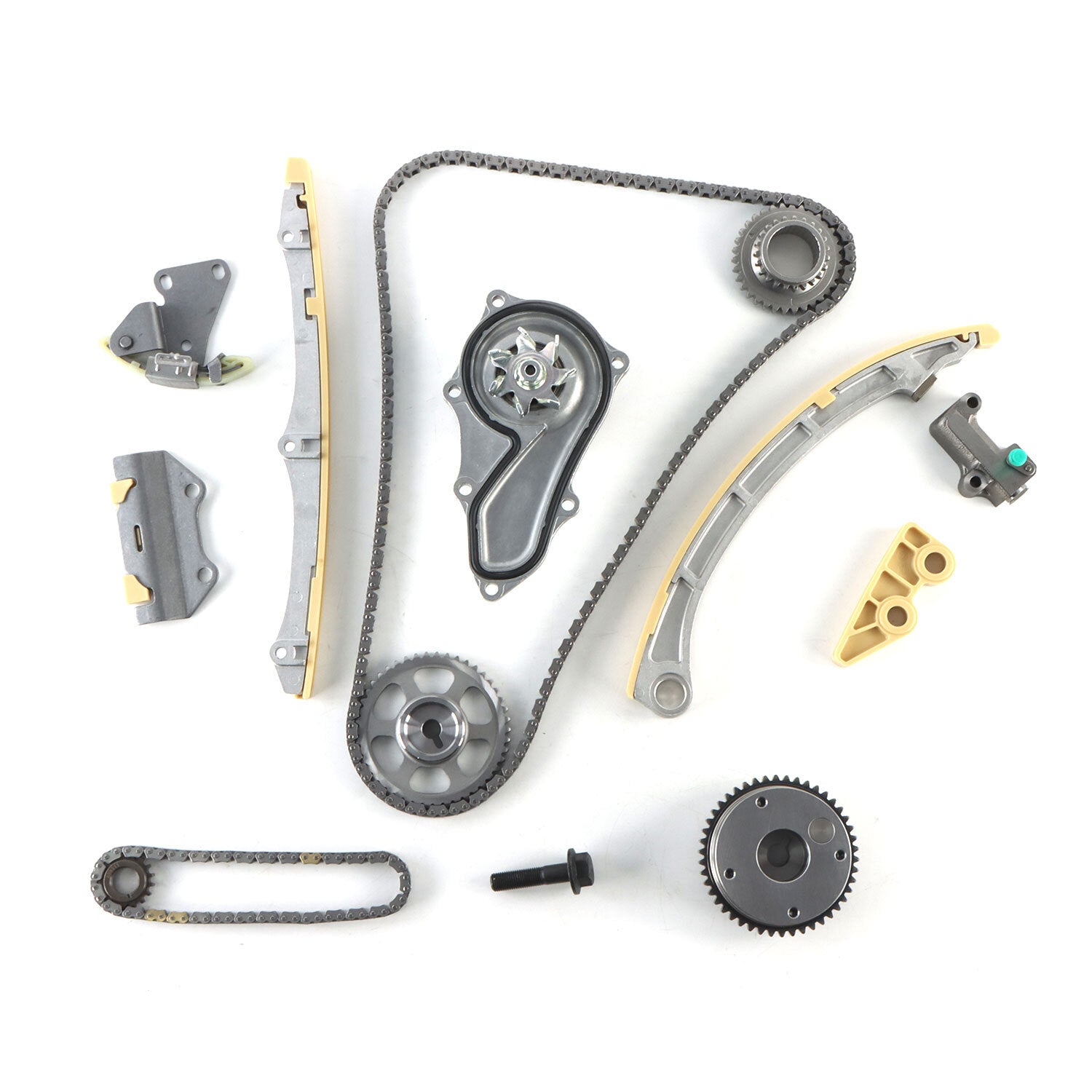 For 2008-12 for Honda Accord 2.4L Engine Timing Chain Kit Water Pump Sprocket Gear