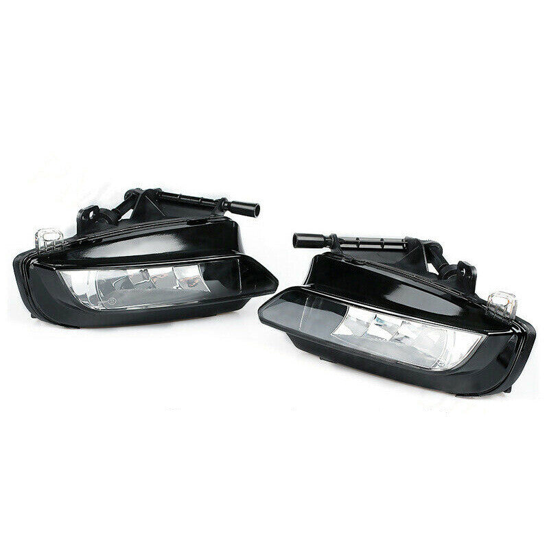 Pair Fog Lamp Front Bumper Lower Halogen for Audi A3 Sportback Hatchback 12-16