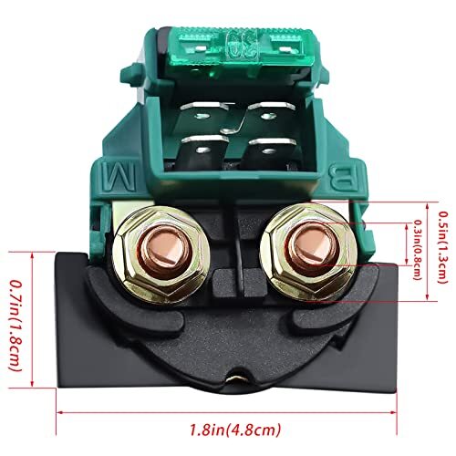 Starter Solenoid Relay for Kawasaki BAYOU 220 KLF200 1988-2002 ATV KLX650 KLX650