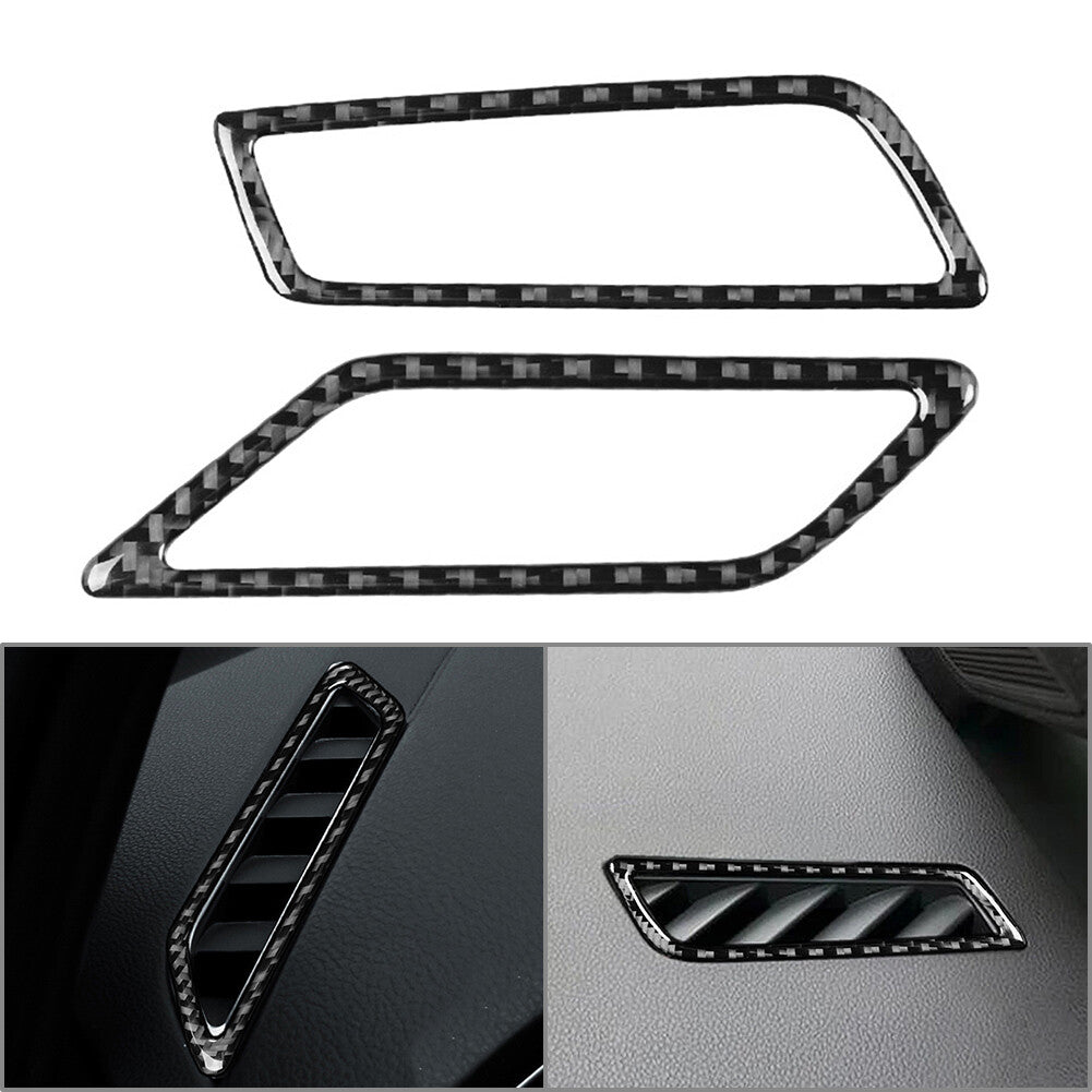 Dashboard Air Vent Outlet Cover Trim for Volkswagen for Golf 8 MK8 2021-23 Black LHD