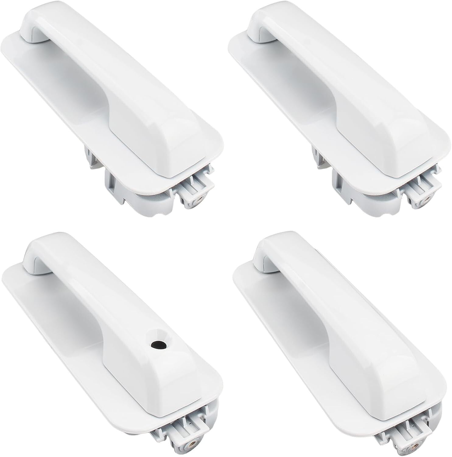 for Ford F350 F250 2017 2018-2020 Warm white 4Pcs Front Rear Door Handle Set