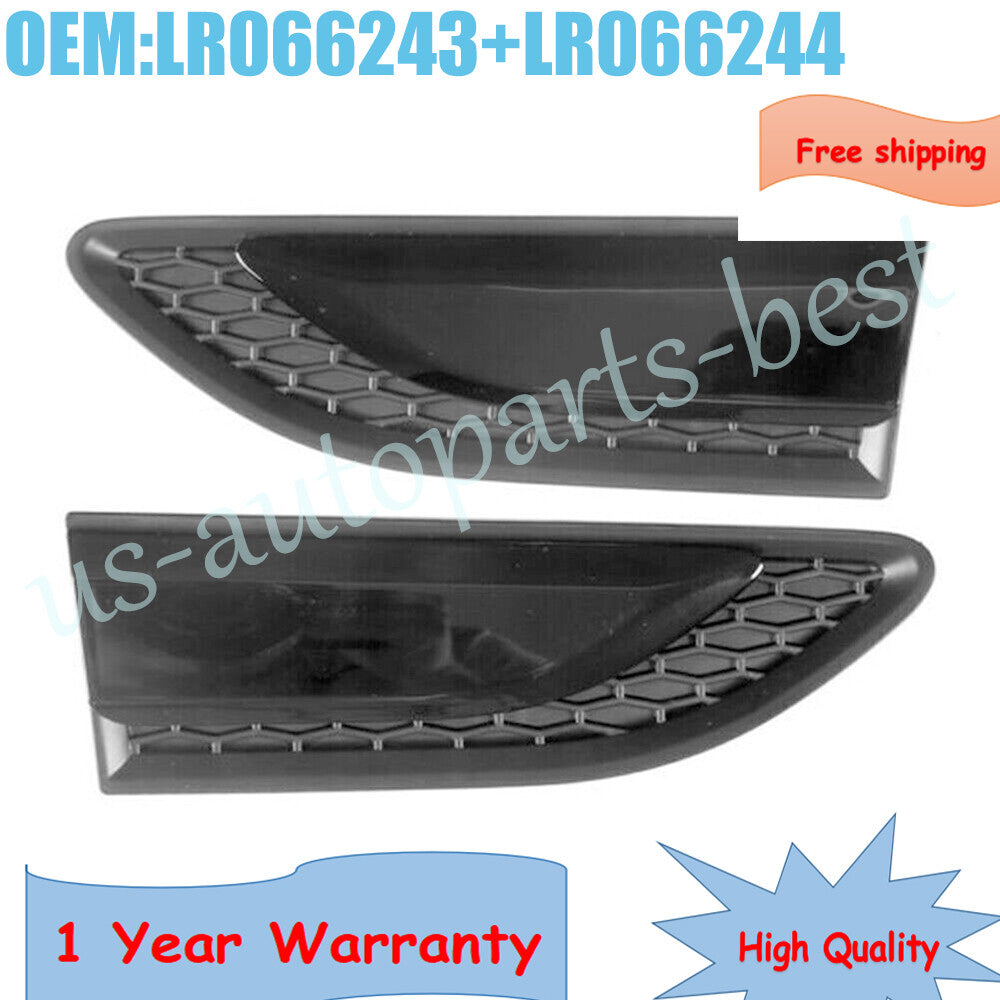 1Pair Front Side Fender Grille Vent for Land Rover Discovery Sport L550 15-21