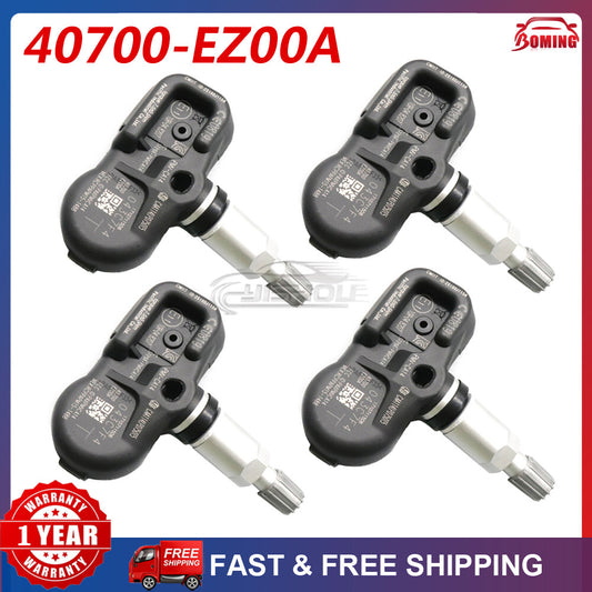 4PCS NEW TPMS Tire Pressure Monitor Sensor for Nissan Titan XD 2016-21 PMV-CA14