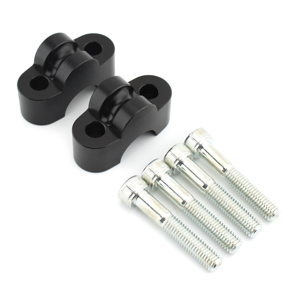 2¢ª Lenkererh?hung Lenkerbefestigungsklemme f¨¹r for HONDA CB1100 RS CB1100EX Schwarz