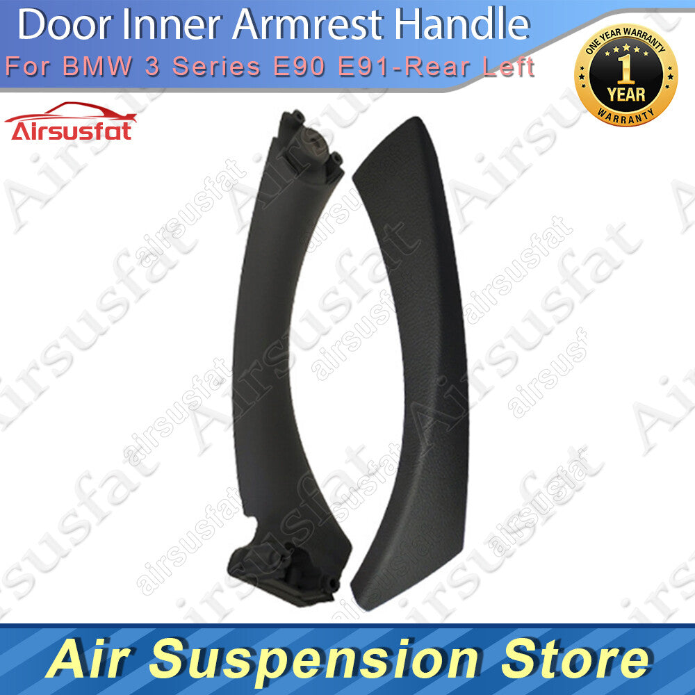 Fit for BMW 3 Series E90 E91 2005-2012 Rear left Black Door Inner Armrest Handle