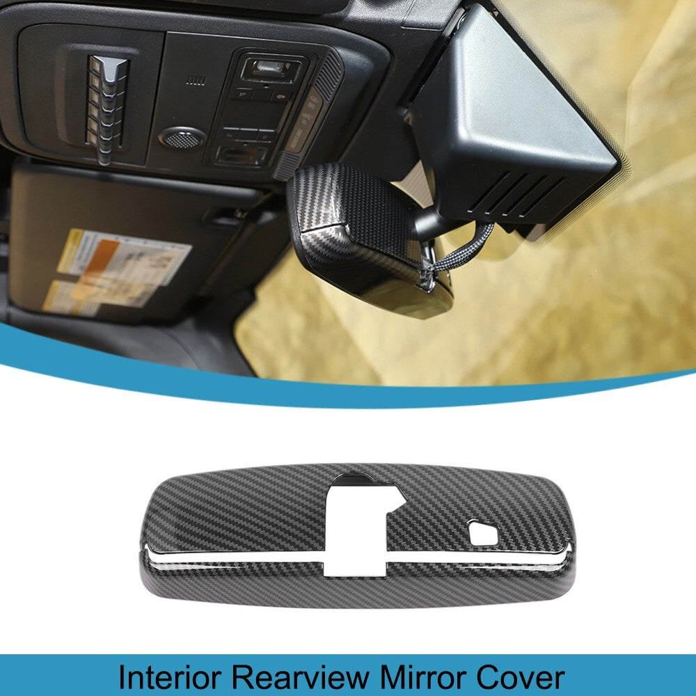 Interior Rearview Mirror Cover Trim for Ford for Mustang 2015+ for Bronco 2021-2023