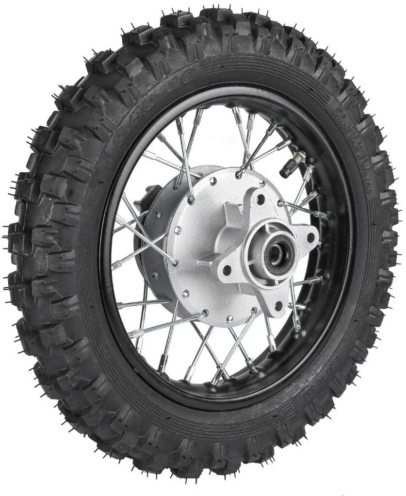 2.50-10 rear wheel rim tire drum brake suitable for Honda CRF50 XR50 for Yamaha PW50 TTR50E