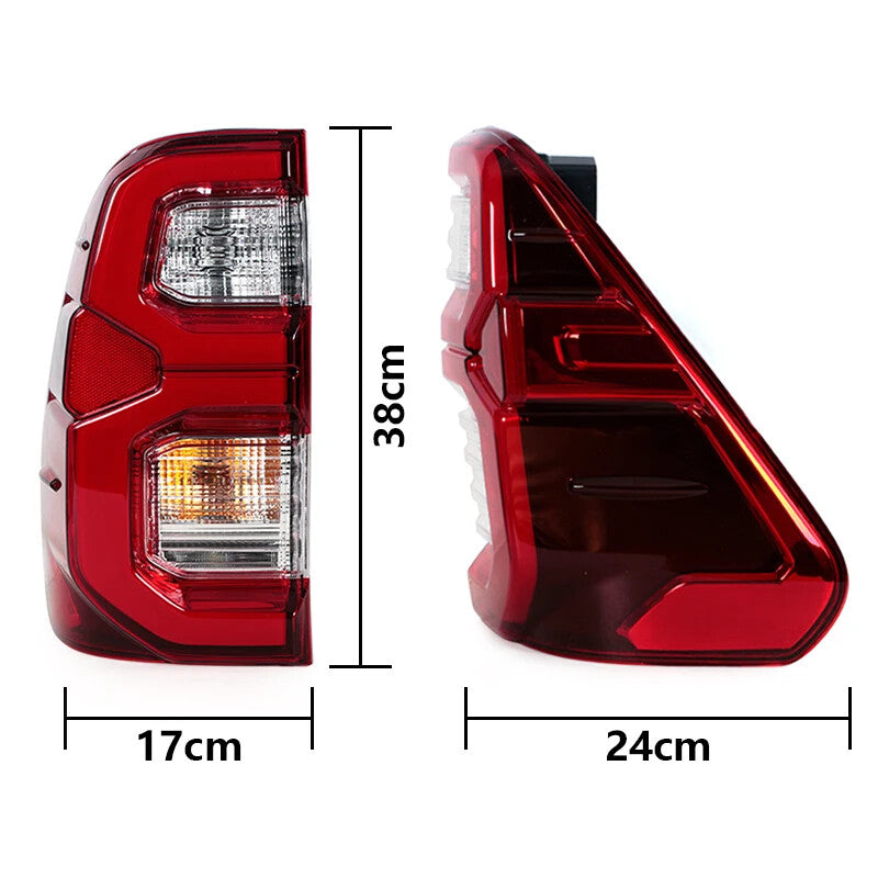 LED Rear Tail Light Brake Lamp for Toyota Hilux Revo Rocco SR5 Pickup 2020-2022