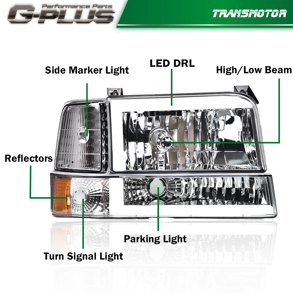 9296F250 Three LED DRL Huang Changshui + Huang Shuimen