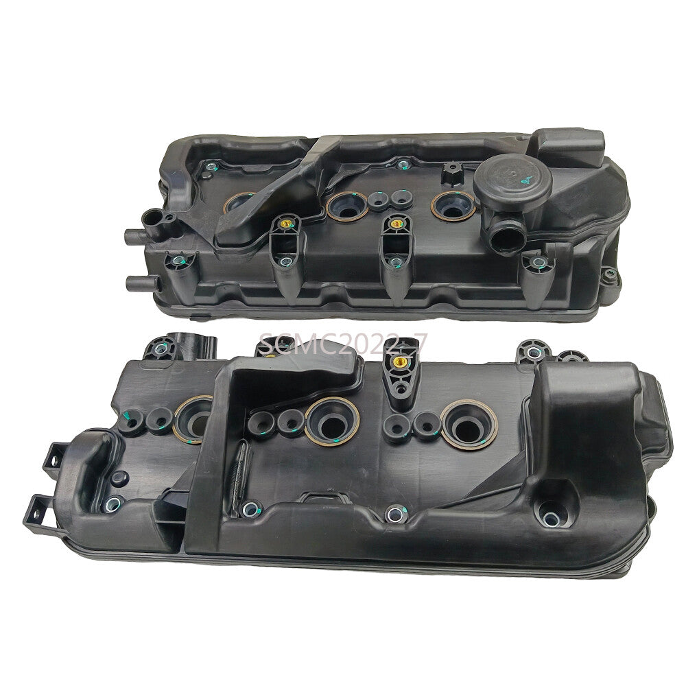 2X Engine Valve Cover w/Gasket for Audi A5 A6 Q7 for VW Touareg 3.0TDI 059103469/470