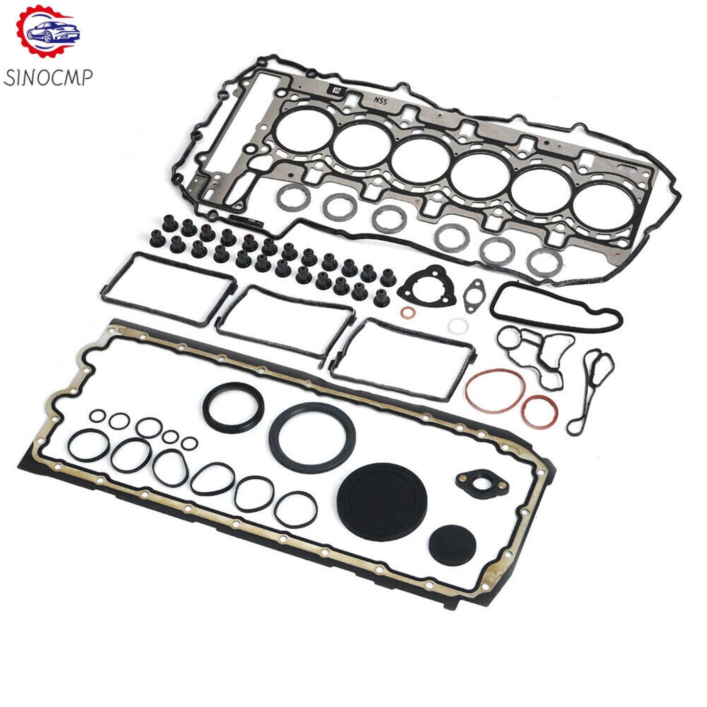 Engine Cylinder Head Gasket Set for BMW 535i xDrive F32 F10 3.0L Turbo N55B30