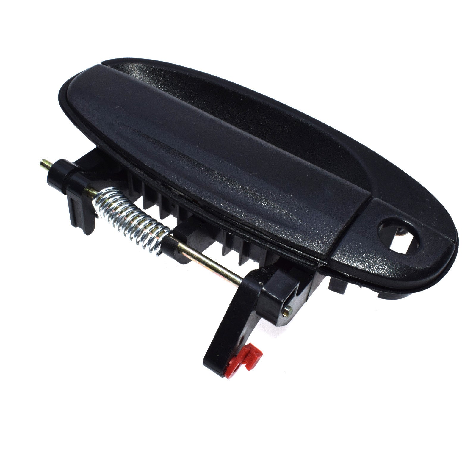 Black exterior door handle on the right front passenger side for 2004-2008 for Chevrolet Aveo