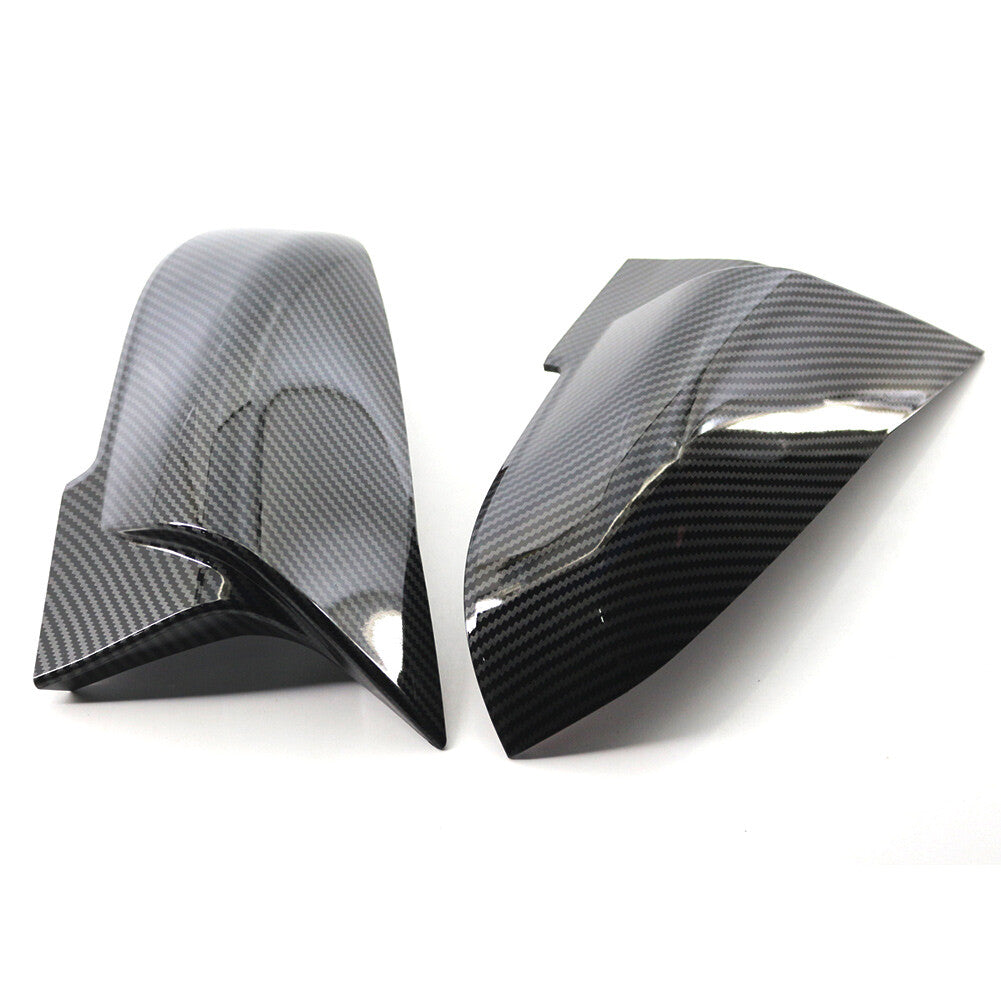 1 Pair Rearview Mirror Cover Caps for BMW 1 2 3 4 Series X1 M2 I3 I3S