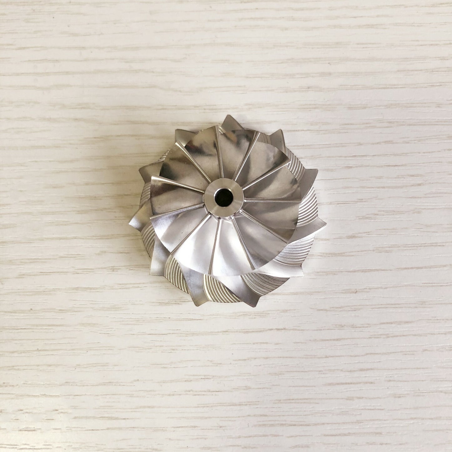 TD04H 41.94/56.00 mm 11+0 Blade High-Performance Turbine Billet Compressor Wheel