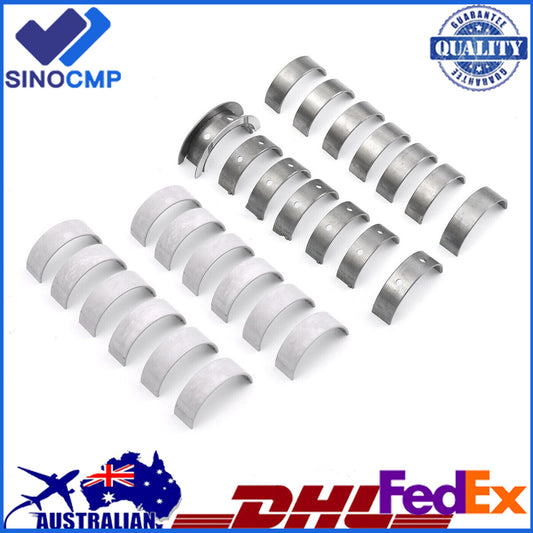 Main  Con Rod Bearings Set for BMW 128i 335i 530i 740Li X3 X5 N52 N54 N55 3.0