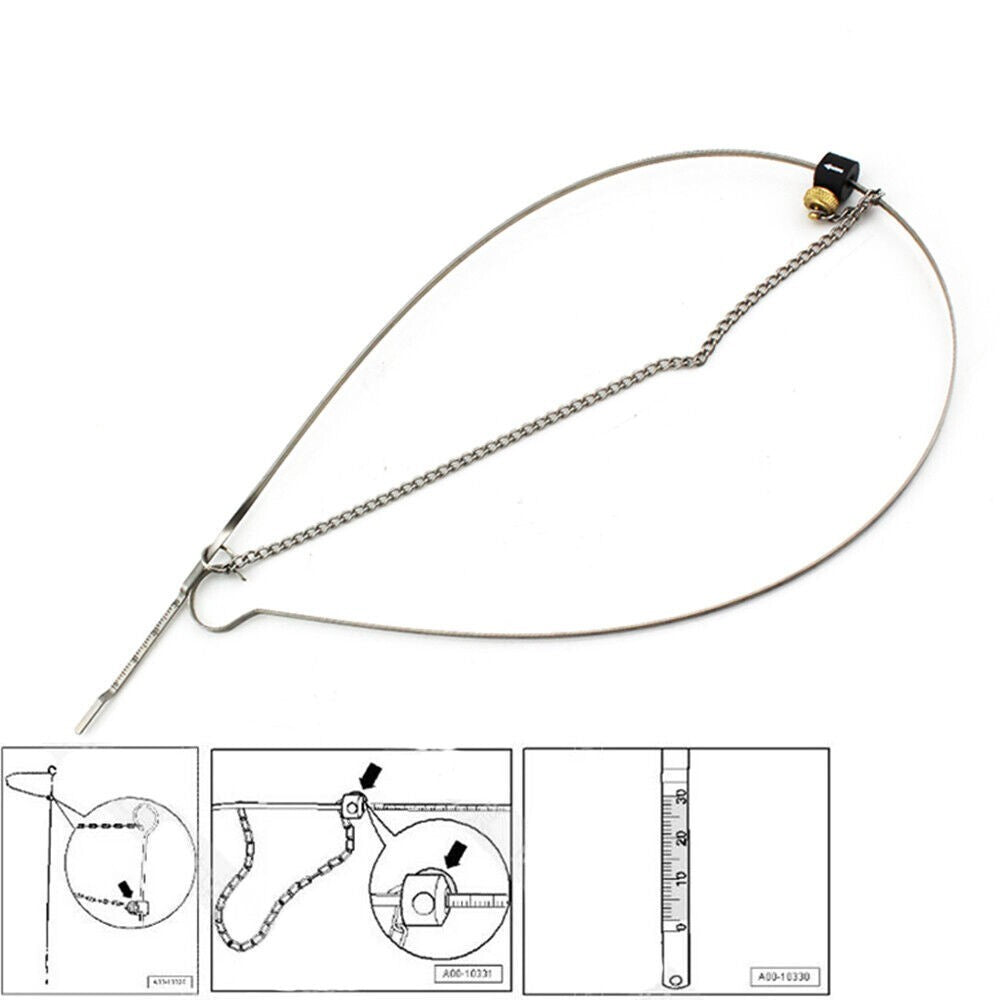 Engine oil lever gauge suction cup tool suitable for Audi A6 A5 A4 2.0L 3.2L 4.2L T40178