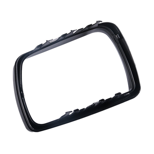 Right Side Mirror Cover Cap Trim Ring Black Replacement for X5 E53 1999-2006