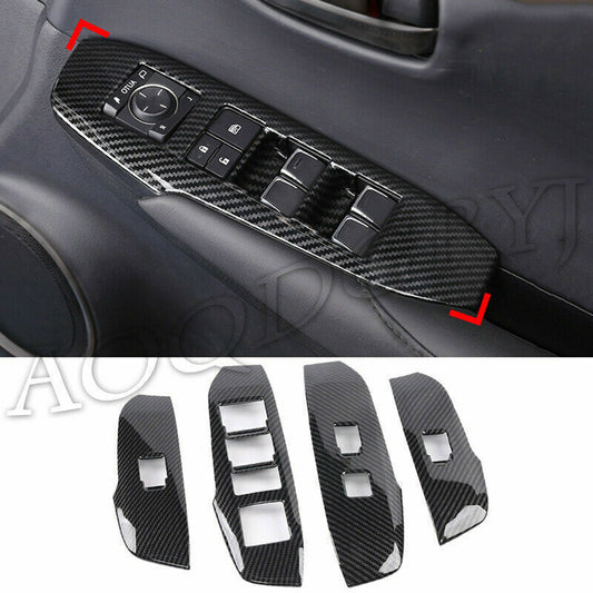 Carbon Fiber Window Lift Switch Cover Trim for LEXUS NX200T 300H 300 2015-2021