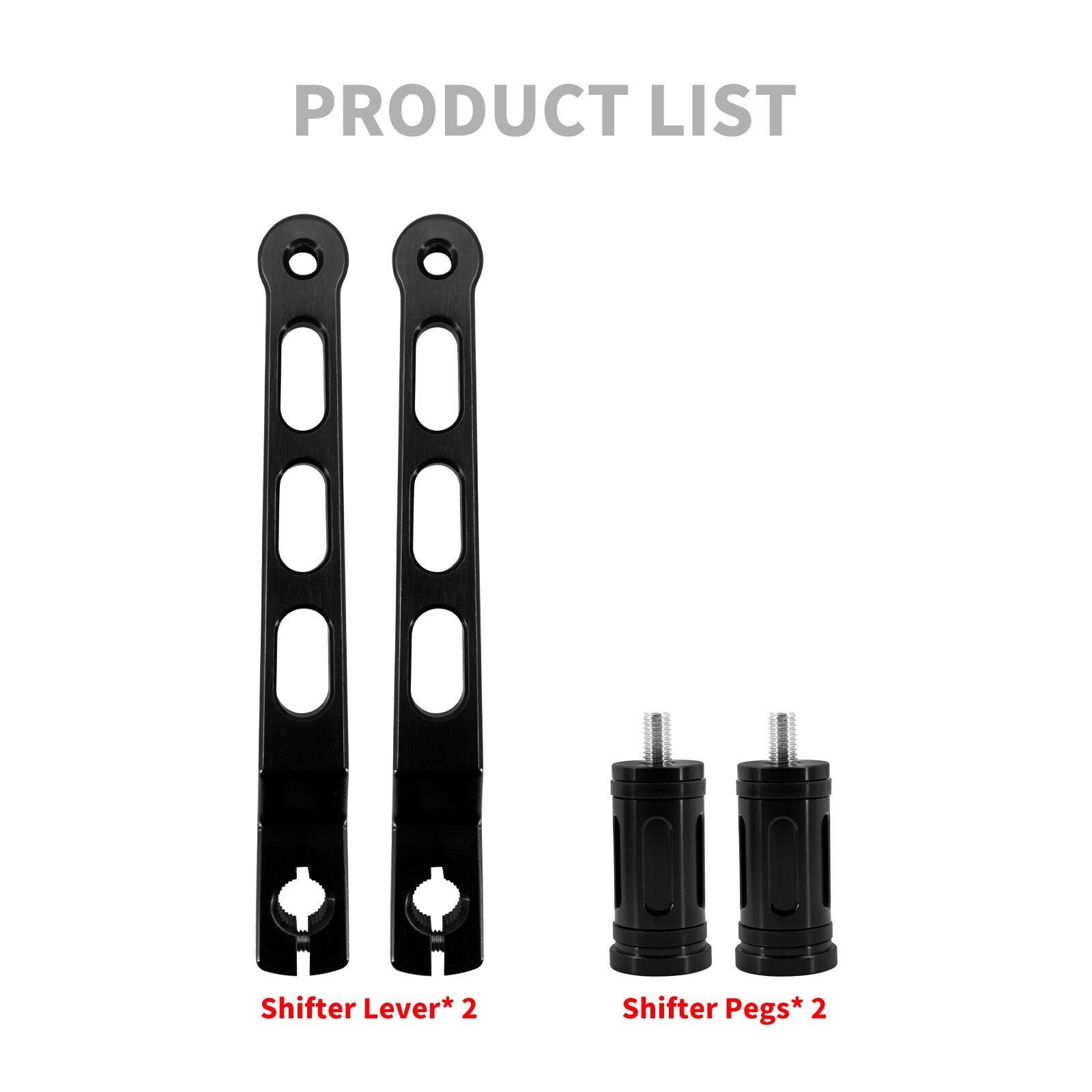 Black Shifter Peg w/ Heel Toe Shift Lever for Harley Road Electra Glide Softail