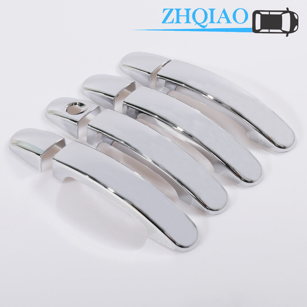4Pcs Chrome Door Handle Cover Fits for Ford Focus Escape Kuga Ranger 2012-2017