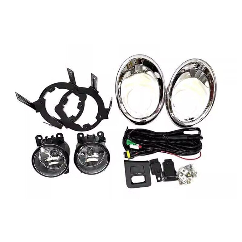 1Set Fog Lamp Light Wires Switch Cover Frame for Nissan NV200 Front Bumper