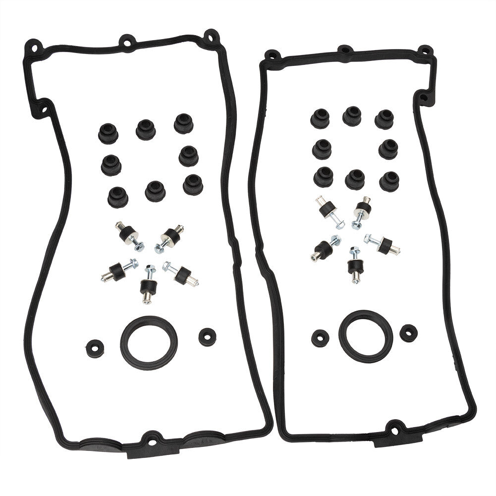 2-piece valve cover gasket kit for BMW 545i, 550i, 650i, 745i, 750i, and X5 (LH RH 11127513194)